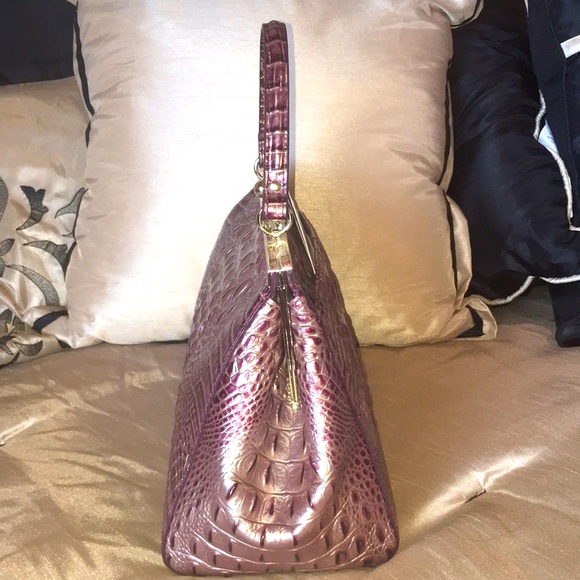 NWT “SOLD OUT” Brahmin Juliett Port Ombré Melbourne Bag & Credit Card Wallet - Picture 6 of 13